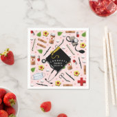 Zurse Graduation Party napkins Servet (Insitu)