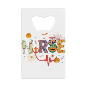 Zurse Halloween Costume Stethoscope Heartbeat Pomp Creditkaart Flessenopener