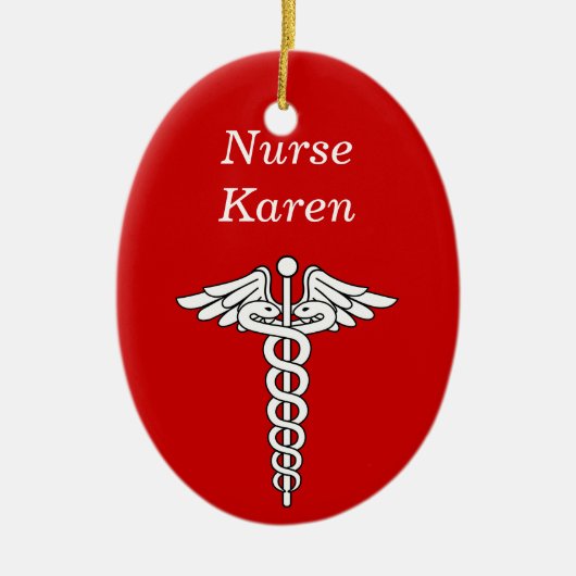 Zurse kerstversiering keramisch ornament (Voorkant)
