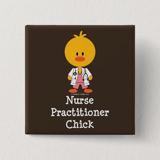 Zurse Practitioner Chick Button (Voorkant)