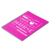 Zurse Pride-Attributen/Roze Notitieboek (Linkerzijde)