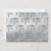 Zurse Silver Afstuderen kondiging zwart Kaart (Achterkant)