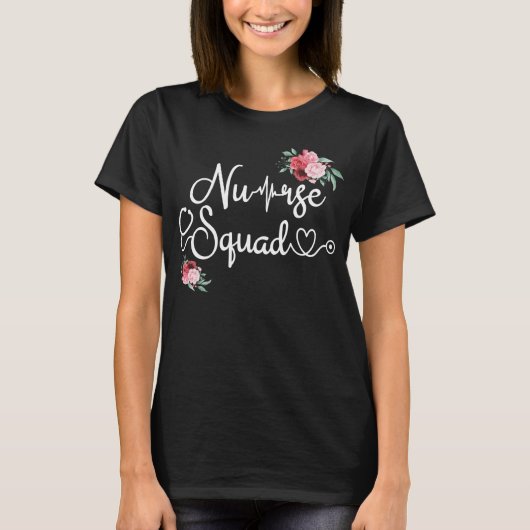 Zurse Squad Funny Nursing Afstuderen Student Gift T-shirt (Voorkant)