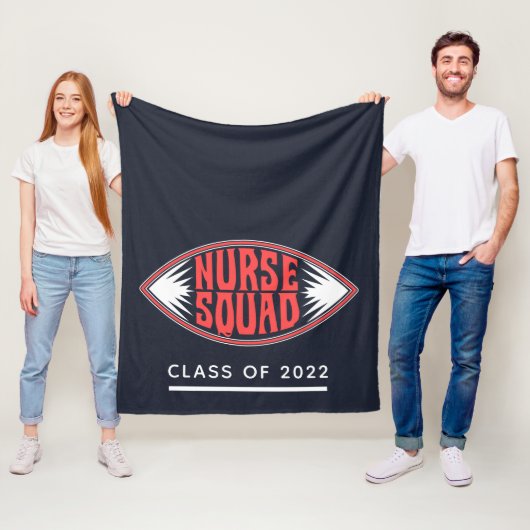 Zurse Squad Medical Afstuderen Klasse 2022 Fleece Deken (In situ)