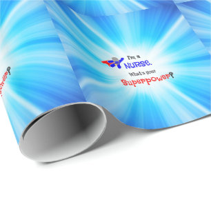 Zurse Superheld, Humor Cadeaupapier