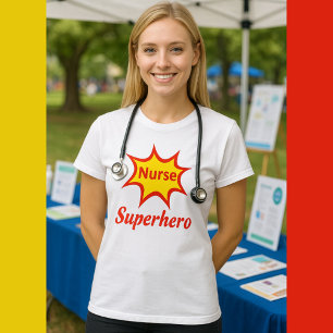 Zurse superheld Yellow en Red T-shirt