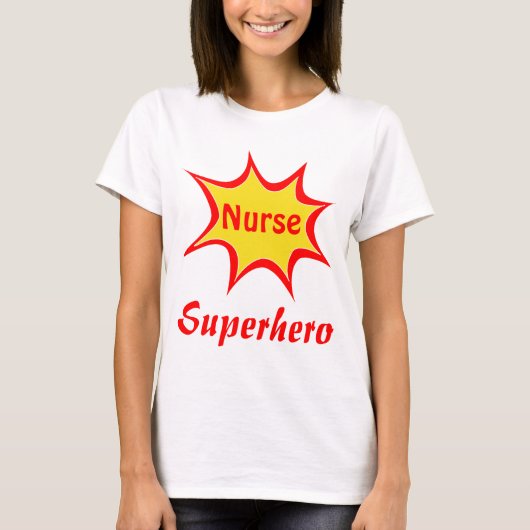 Zurse superheld Yellow en Red T-shirt (Voorkant)