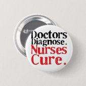 Zurses Cure Ronde Button 5,7 Cm (Voorkant /achterkant)