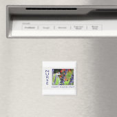 Zurses Day Butterfly en Flowers Magneet (Insitu (Vaatwasser))