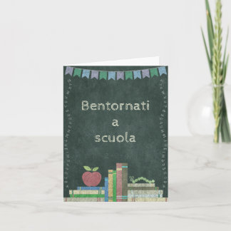 Zurück zur Schule | Bentornati a scuola Kaart