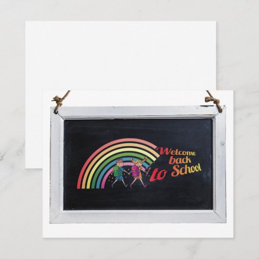 Zurück zur Schule | Willkommen zurück zur Schule (Voorkant / Achterkant)