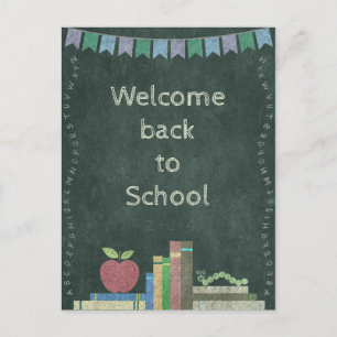 Zurück zur Schule   Willkommen zurück zur Schule Briefkaart