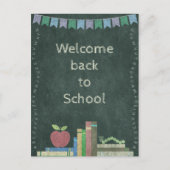 Zurück zur Schule | Willkommen zurück zur Schule Briefkaart (Voorkant)