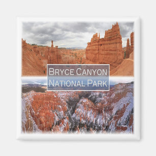 zUS0042 BRYCE CANYON N.P. Utah, Amerika, Fridge Magneet