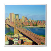 zUS005 NYC BROOKLYN, Bridge, New York, Tegeltje (Voorkant)