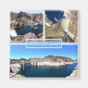 zUS015 HOOVER DAM, mozaïek, meer medium, vriend Magneet