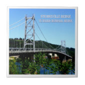 zUS017 VETERANS MEMORIAL BRIDGE, Ohio, Tegeltje (Voorkant)