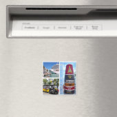 zUS020 KEY WEST, Mosaic, Florida, Amerika, Fridge Magneet (Insitu (Vaatwasser))