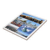 zUS036 NEW YORK, Mozaïek, Amerika, Tegeltje (Zijkant)