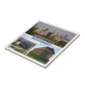 zUS037 NASHVILLE, Tennessee, Mozaïek, Tegeltje (Zijkant)