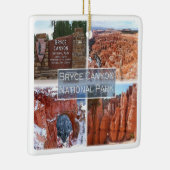zUS042 BRYCE CANYON N.P. Utah, Amerika, Keramisch Ornament (Rechts)