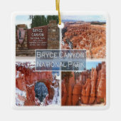 zUS042 BRYCE CANYON N.P. Utah, Amerika, Keramisch Ornament (Voorkant)