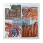 zUS042 BRYCE CANYON N.P. Utah, Amerika, Tegeltje (Voorkant)