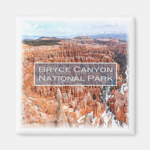 zUS043 BRYCE CANYON N.P. Utah, Amerika, Fridge Magneet