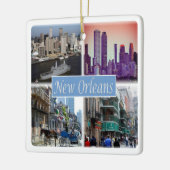 zUS049 NEW ORLEANS LOUISIANA, Keramisch Ornament (Links)