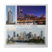 zUS052 NASHVILLE, TENNESSEE, Mozaïek, Tegeltje (Voorkant)