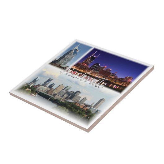 zUS052 NASHVILLE, TENNESSEE, Mozaïek, Tegeltje (Zijkant)