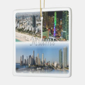 zUS053 MIAMI mosaic, Florida, Amerika, Keramisch Ornament (Links)