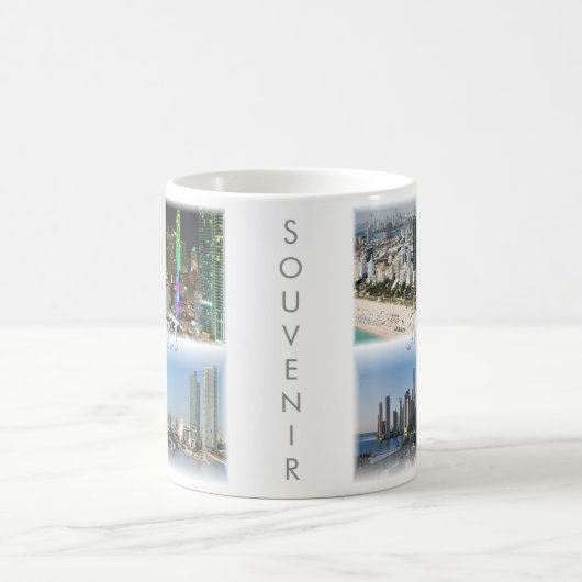 zUS053 MIAMI mosaic, Florida, Amerika, Koffiemok (Center)