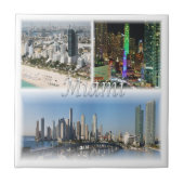 zUS053 MIAMI mosaic, Florida, Amerika, Tegeltje (Voorkant)