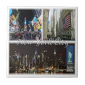 zUS055 NEW YORK, Mozaïek, Amerika, Tegeltje (Voorkant)