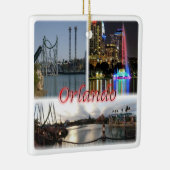 ZUS056 ORLANDO Florida, Orlando, Amerika, Keramisch Ornament (Rechts)