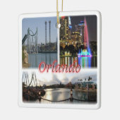 ZUS056 ORLANDO Florida, Orlando, Amerika, Keramisch Ornament (Links)