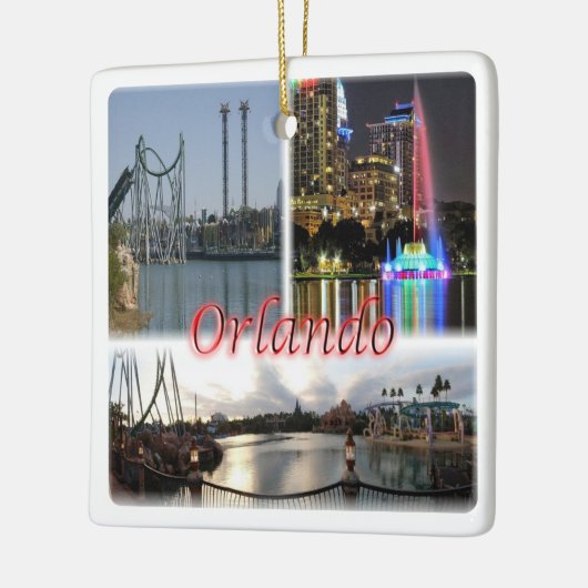 ZUS056 ORLANDO Florida, Orlando, Amerika, Keramisch Ornament (Links)