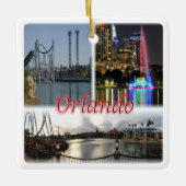 ZUS056 ORLANDO Florida, Orlando, Amerika, Keramisch Ornament (Voorkant)
