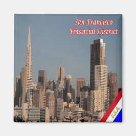 zUS057 SAN FRANCISCO, Financial District, Fridge Magneet