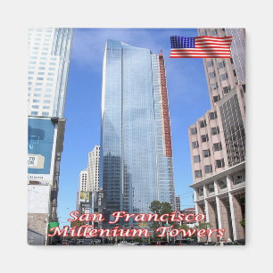 zUS060 SAN FRANCISCO, Millenium Tower, Fridge Magneet