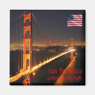 zUS071 SAN FRANCISCO, Golden Gate Bridge, Fridge Magneet