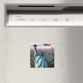 zUS097 NEW YORK CITY, Vrijheidsbeeld, Fridge Magneet (Insitu (Vaatwasser))