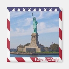 zUS098 STATUE OF LIBERTY, New York City, Fridge Magneet
