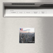 zUS099 NEW YORK CITY, Panorama, Fridge Magneet (Insitu (Vaatwasser))