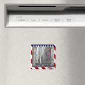 zUS110 NEW YORK CITY, Wall Street, Amerika, Fridge Magneet (Insitu (Vaatwasser))