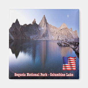 zUS128 SEQUOIA N.P. Columbine Lake, Fridge Magneet