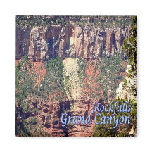 zUS130 GRAND CANYON N.P. Rockfall, Arizona, Fridge