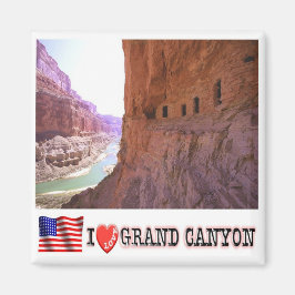 zUS133 GRAND CANYON I Love, Arizona, Fridge Magneet