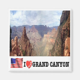 zUS141 GRAND CANYON I Love, Arizona, Fridge Magneet